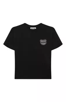 Хлопковая футболка Moschino