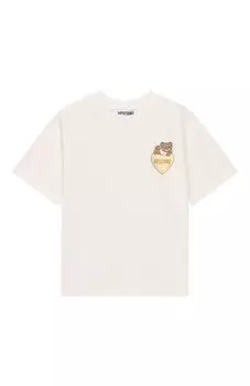 Хлопковая футболка Moschino