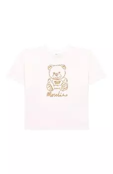 Хлопковая футболка Moschino