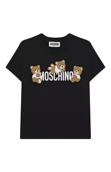 Хлопковая футболка Moschino