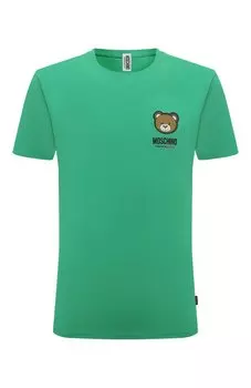 Хлопковая футболка Moschino