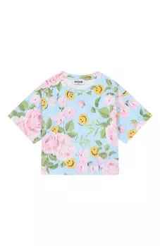 Хлопковая футболка Moschino