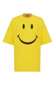 Хлопковая футболка Moschino