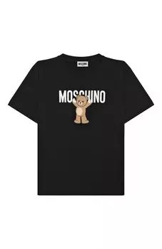 Хлопковая футболка Moschino