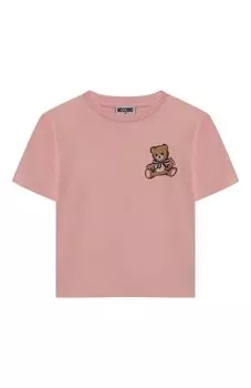 Хлопковая футболка Moschino