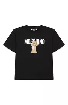 Хлопковая футболка Moschino
