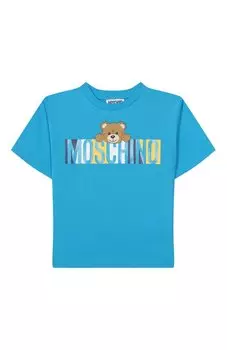 Хлопковая футболка Moschino