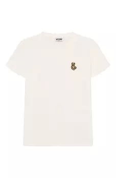 Хлопковая футболка Moschino