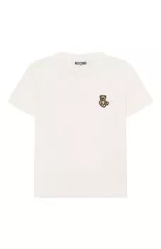 Хлопковая футболка Moschino