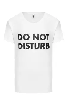 Хлопковая футболка Moschino