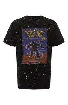 Хлопковая футболка Mostly Heard Rarely Seen