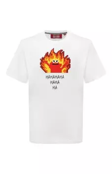 Хлопковая футболка Mostly Heard Rarely Seen