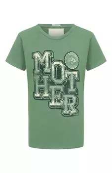 Хлопковая футболка Mother