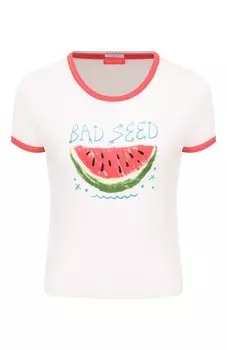 Хлопковая футболка Mother