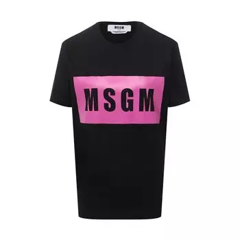 Хлопковая футболка MSGM