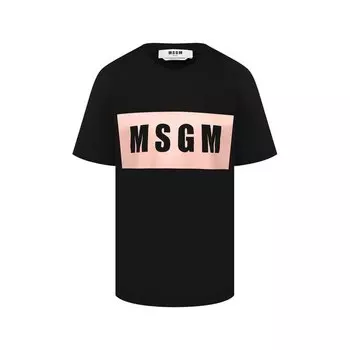 Хлопковая футболка MSGM