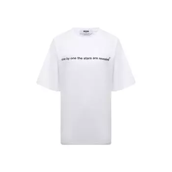 Хлопковая футболка MSGM