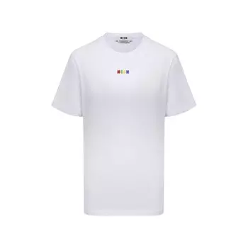 Хлопковая футболка MSGM