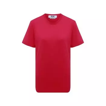 Хлопковая футболка MSGM