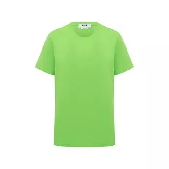 Хлопковая футболка MSGM