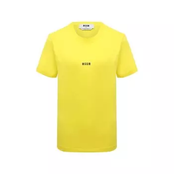 Хлопковая футболка MSGM