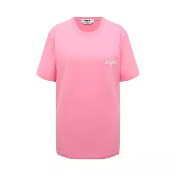 Хлопковая футболка MSGM