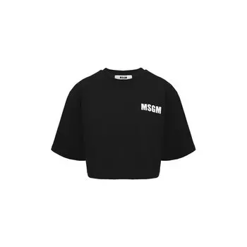 Хлопковая футболка MSGM