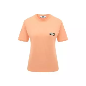 Хлопковая футболка MSGM