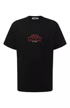 Хлопковая футболка MSGM