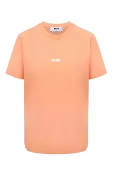 Хлопковая футболка MSGM