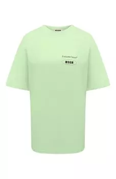 Хлопковая футболка MSGM
