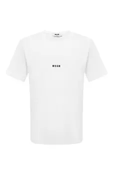 Хлопковая футболка MSGM