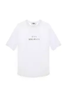 Хлопковая футболка MSGM