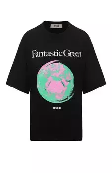 Хлопковая футболка MSGM