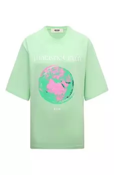 Хлопковая футболка MSGM
