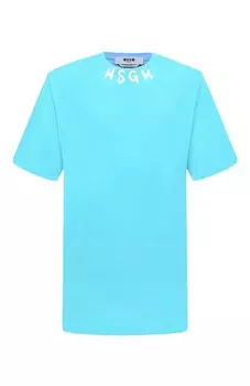 Хлопковая футболка MSGM