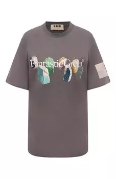 Хлопковая футболка MSGM