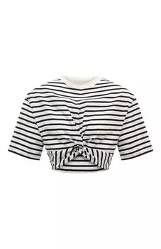 Хлопковая футболка MSGM