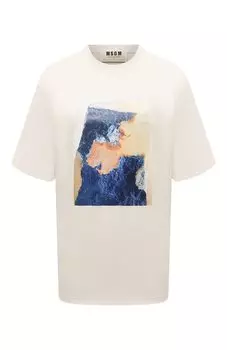Хлопковая футболка MSGM