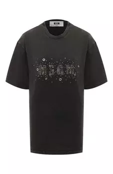 Хлопковая футболка MSGM