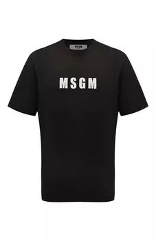 Хлопковая футболка MSGM