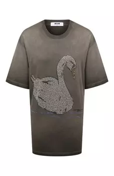 Хлопковая футболка MSGM