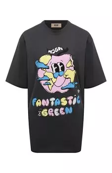 Хлопковая футболка MSGM