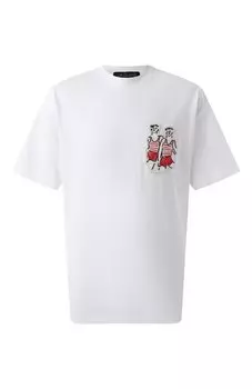 Хлопковая футболка MSGM