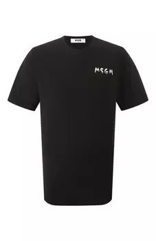 Хлопковая футболка MSGM