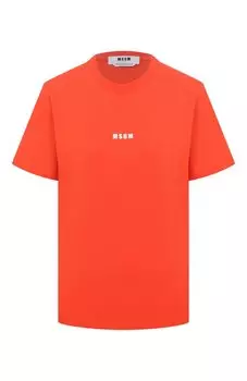 Хлопковая футболка MSGM