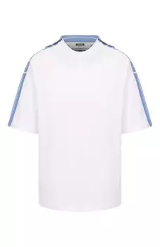 Хлопковая футболка MSGM