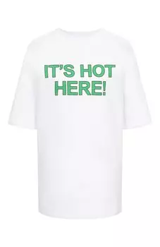 Хлопковая футболка MSGM