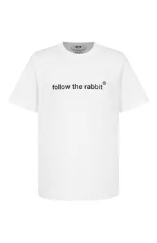 Хлопковая футболка MSGM