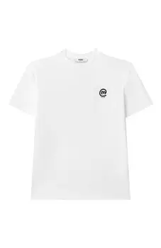 Хлопковая футболка MSGM kids